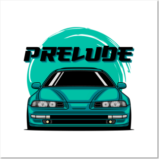 Teal Prelude MK4 Front Posters and Art